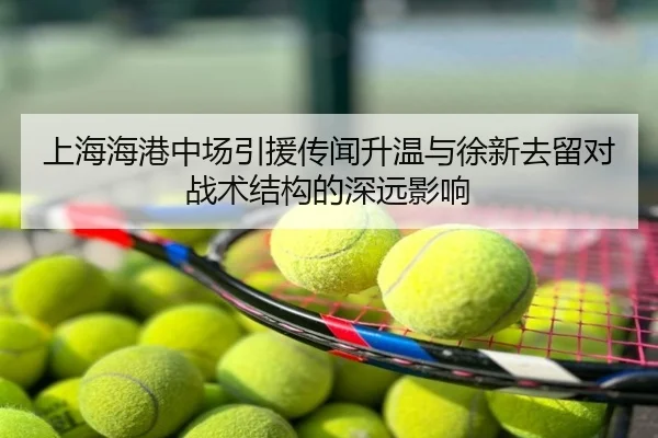 上海海港中场引援传闻升温与徐新去留对战术结构的深远影响